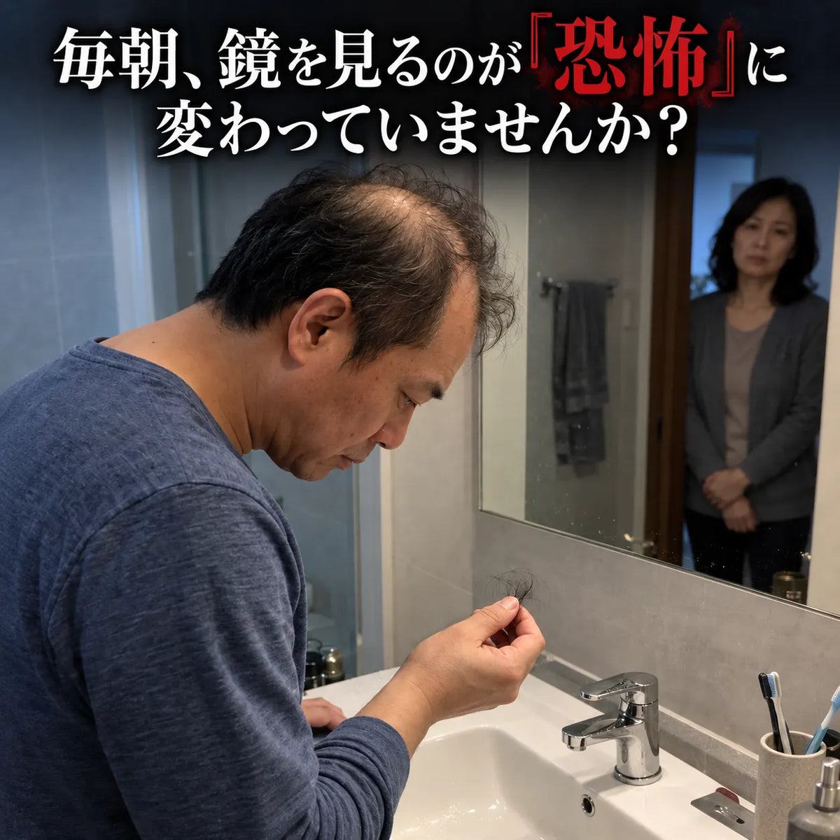 毎朝 鏡を見るのが恐怖に変わっていませんか